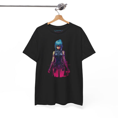 Cyberpunk Anime Girl T-Shirt | T-Shirt für Cyberpunk und Anime Fans