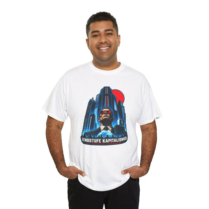 Endstufe Kapitalismus T-Shirt | Dystopie-Satire für Cyberpunk-Fans