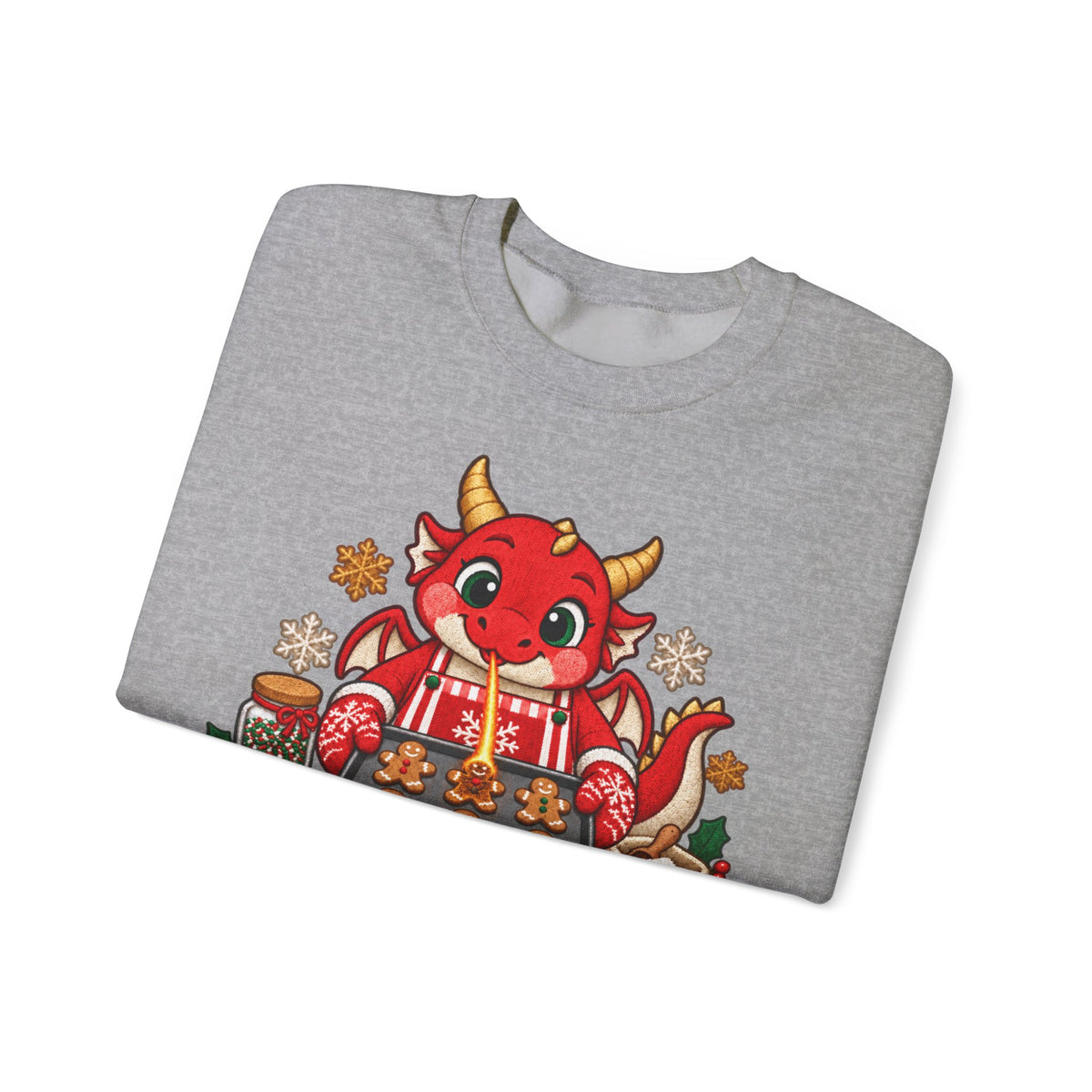 Cookie Dragon Weihnachtspullover | Geschenk für Hobbybäcker
