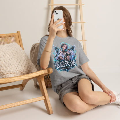Cyber Angel T-Shirt | Anime-Geschenk für Cyberpunk-Fans