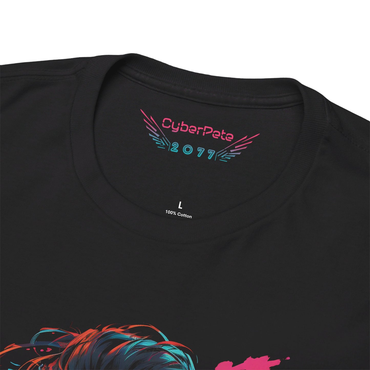 Retro Cyberpunk Anime Girl T-Shirt | T-Shirt für Cyberpunk und Anime Fans