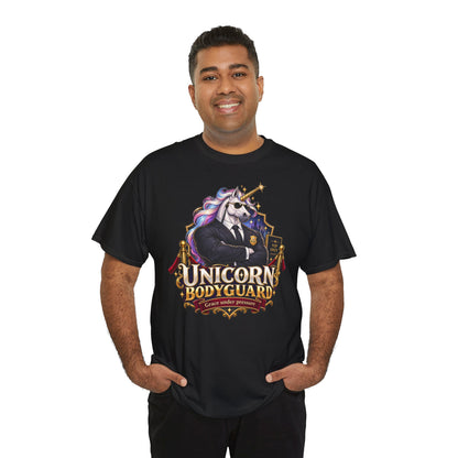 Unicorn Bodyguard T-Shirt | Geschenk für Security und Türsteher