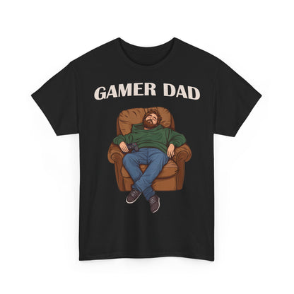 GAMER DAD T-Shirt Retro | Lustiges Geschenk für Zocker-Väter