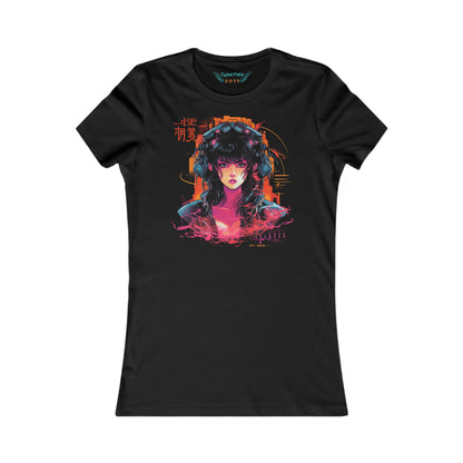 80s Cyberpunk Anime T-Shirt | Cyberpunk T-Shirt für Frauen