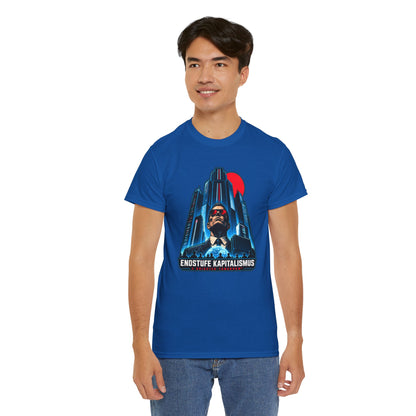 Endstufe Kapitalismus T-Shirt | Dystopie-Satire für Cyberpunk-Fans