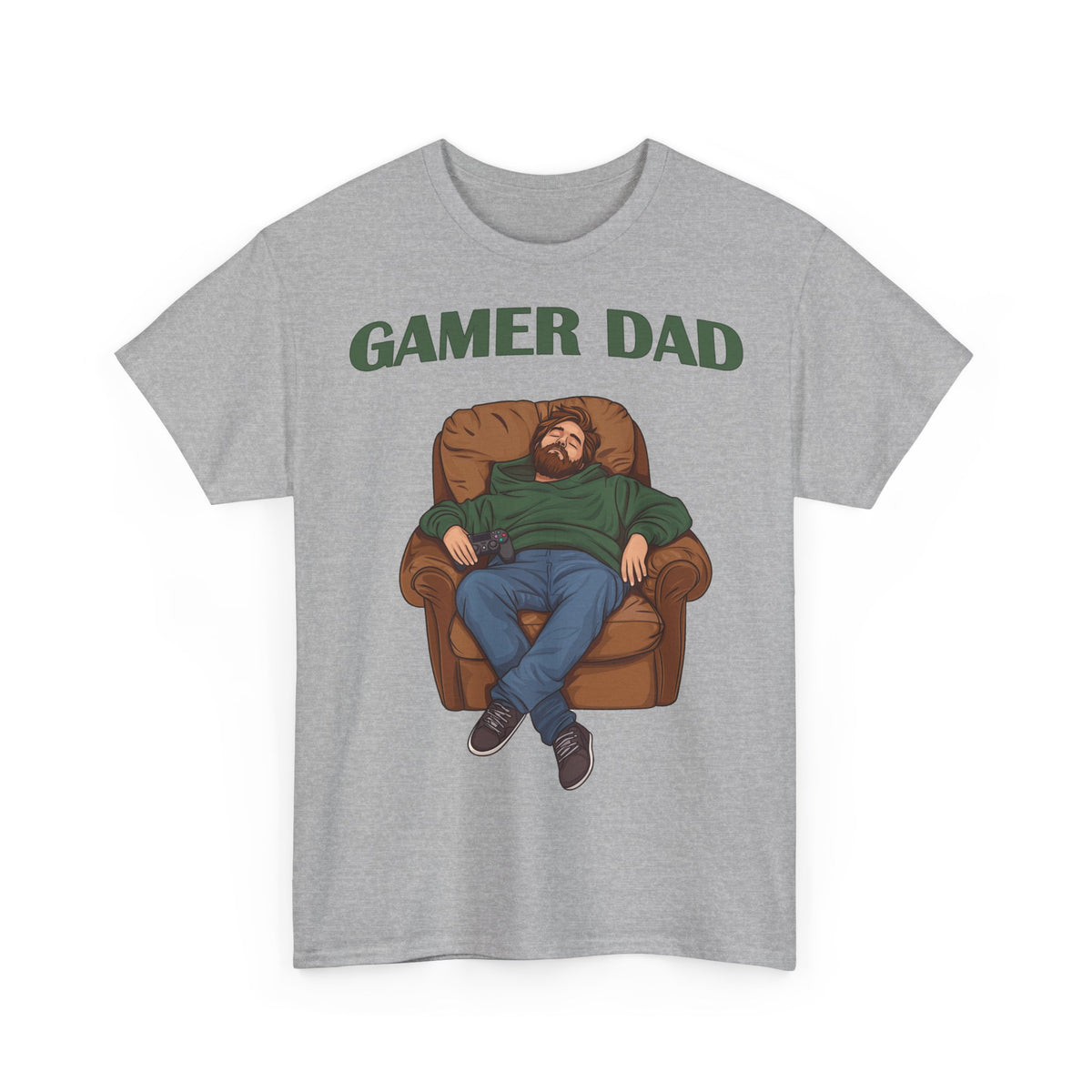 GAMER DAD T-Shirt Retro | Lustiges Geschenk für Zocker-Väter