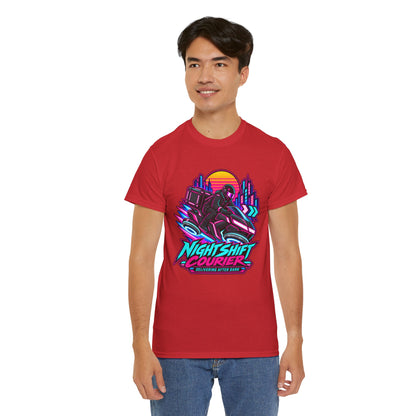 Nightshift Courier T-Shirt | Geschenk für Kuriere und Lieferfahrer