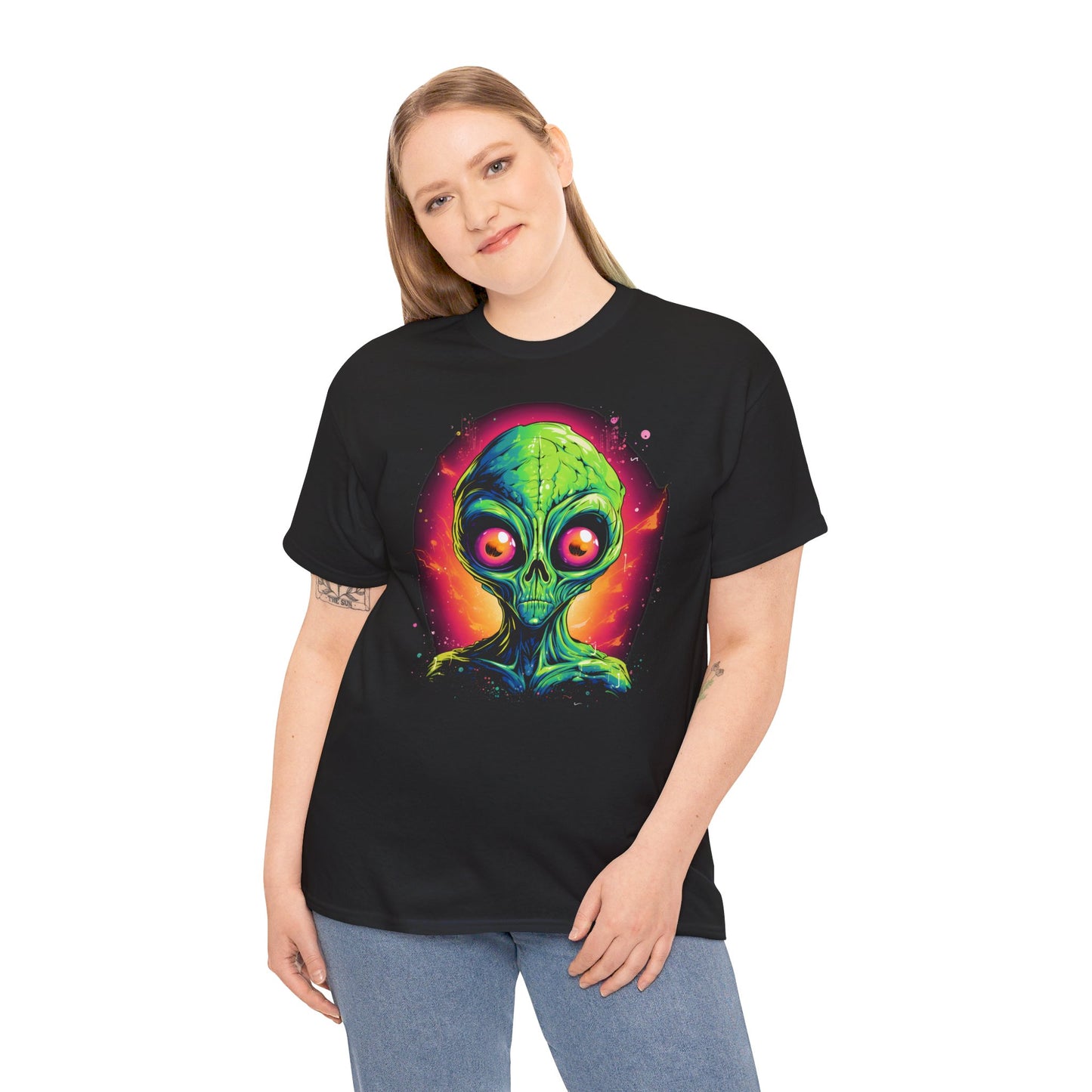 Grimmiges Alien T-Shirt | T-Shirt für Sci-Fi Fans