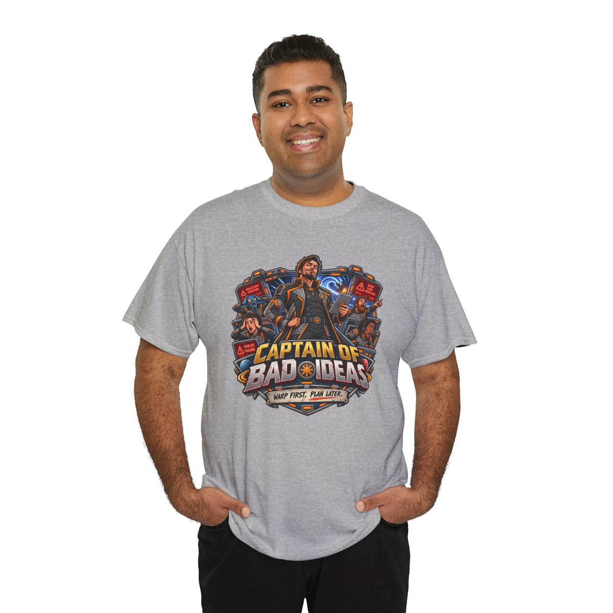 Captain of Bad Ideas T-Shirt | Geschenk für Chefs und Teamleiter