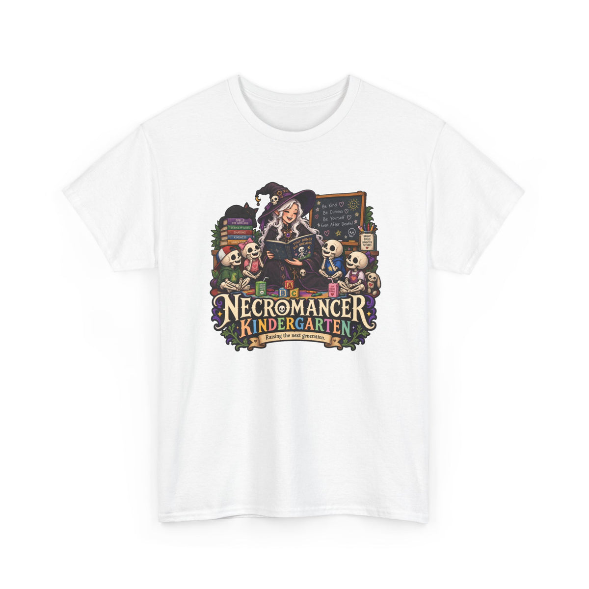 Necromancer Kindergarten T-Shirt | Lustiges Geschenk für Erzieherinnen
