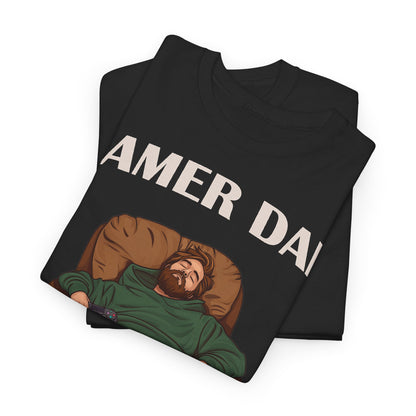 GAMER DAD T-Shirt Retro | Lustiges Geschenk für Zocker-Väter