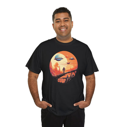 Fremde Welten T-Shirt | T-Shirt für Retro Sci-Fi Fans