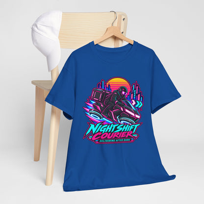 Nightshift Courier T-Shirt | Geschenk für Kuriere und Lieferfahrer