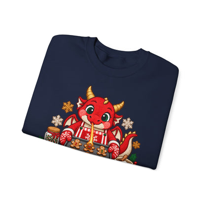 Cookie Dragon Weihnachtspullover | Geschenk für Hobbybäcker