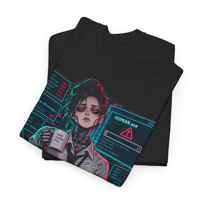 HUMAN.exe T-Shirt | Lustiges Geschenk für Büro und Kollegen