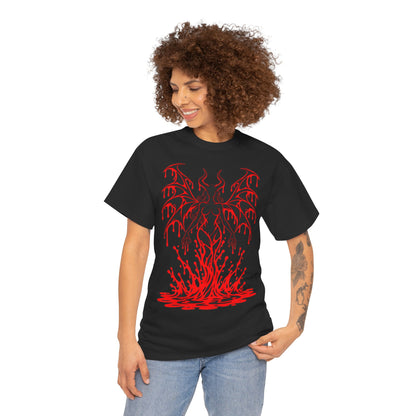 Crimson Succubus T-Shirt | Dämonin für Gothic und Halloween
