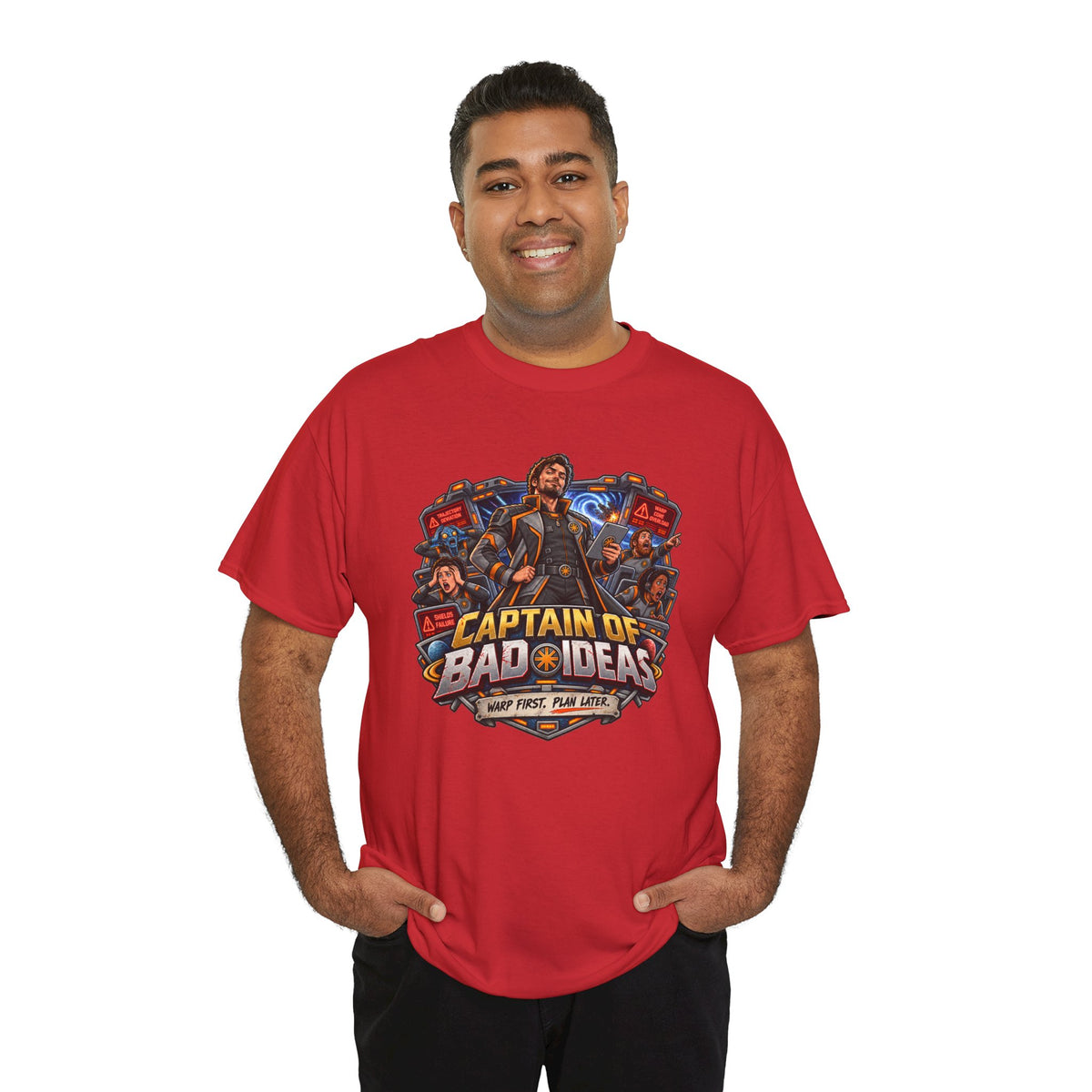 Captain of Bad Ideas T-Shirt | Geschenk für Chefs und Teamleiter