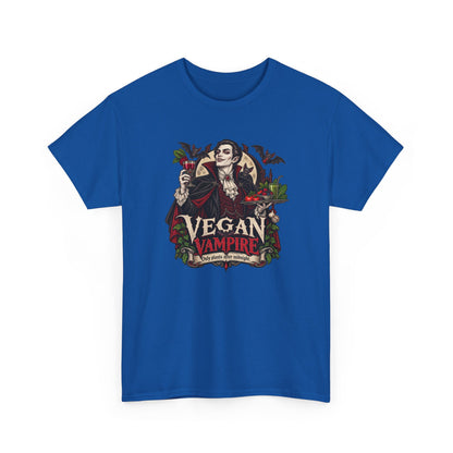 Vegan Vampire T-Shirt | Lustiges Veganer Shirt mit Vampir