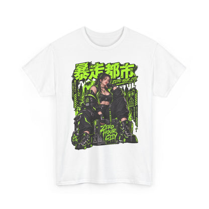 Zero Hour City T-Shirt | Streetwear-Geschenk für Techwear-Fans