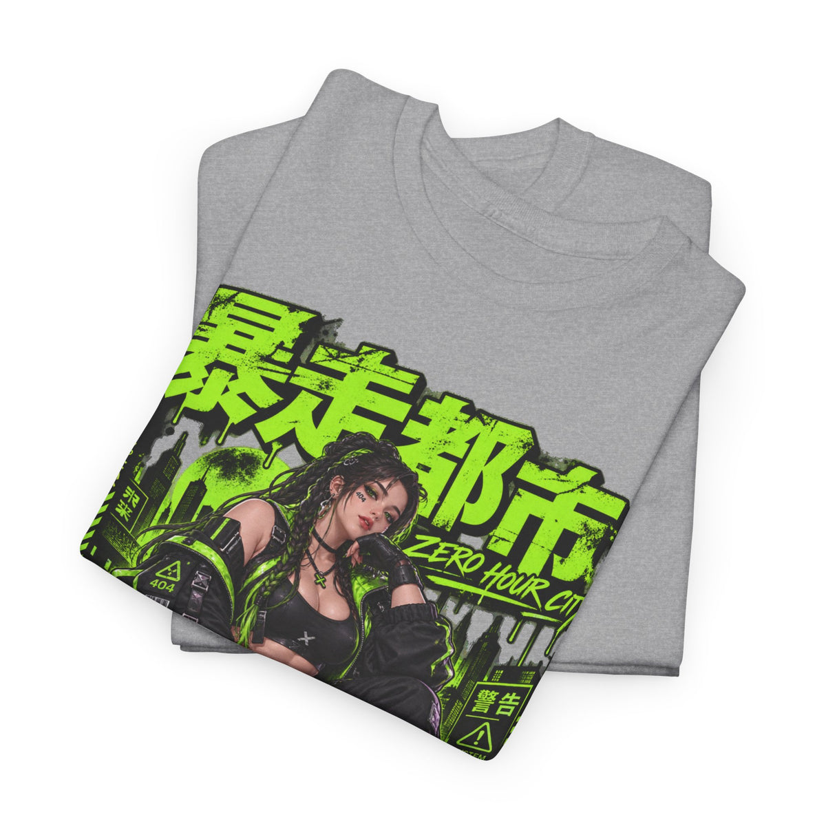 Zero Hour City T-Shirt | Streetwear-Geschenk für Techwear-Fans