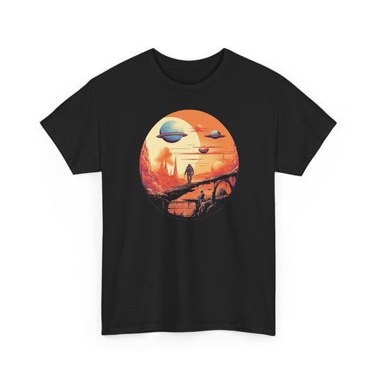 Fremde Welten T-Shirt | T-Shirt für Retro Sci-Fi Fans