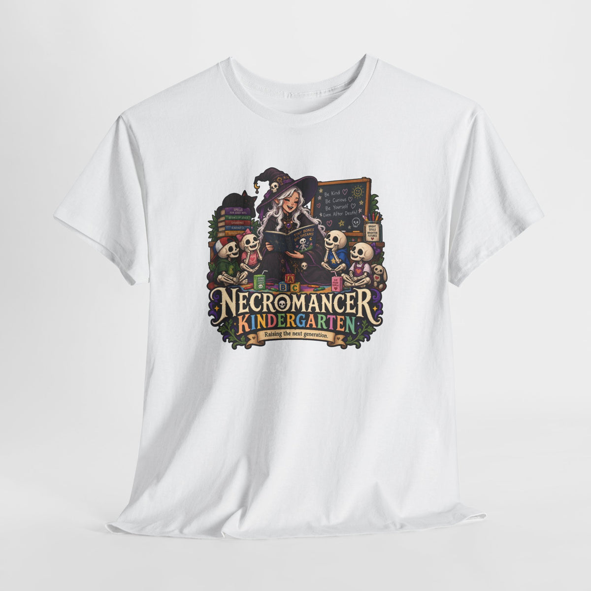 Necromancer Kindergarten T-Shirt | Lustiges Geschenk für Erzieherinnen