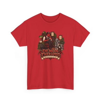 Demon Therapist T-Shirt | Lustiges Geschenk für Therapeuten