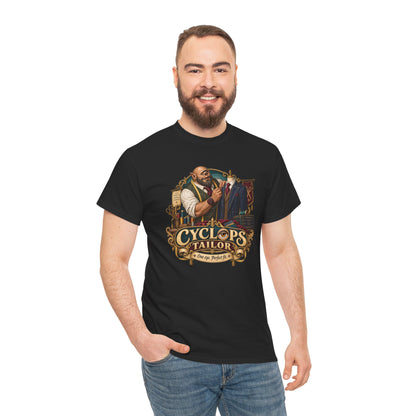 Cyclops Tailor T-Shirt | Lustiges Geschenk für Schneider und Nähfans