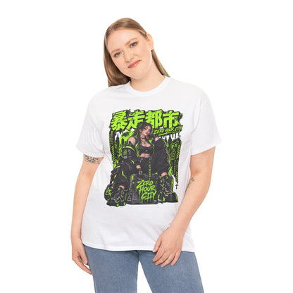 Zero Hour City T-Shirt | Streetwear-Geschenk für Techwear-Fans