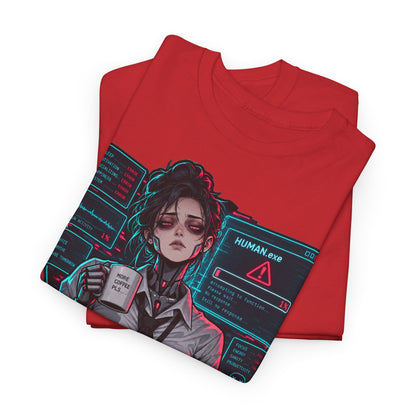 HUMAN.exe T-Shirt | Lustiges Geschenk für Büro und Kollegen