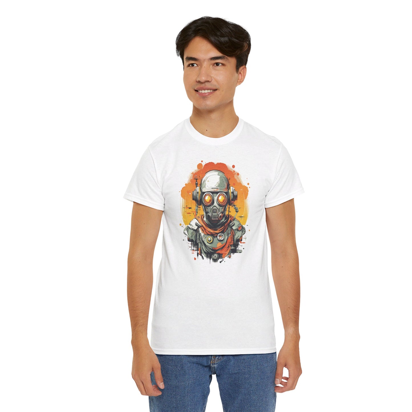 Retro Sci-Fi Helm T-Shirt | T-Shirt für Sci-Fi Fans