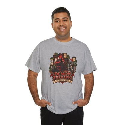 Demon Therapist T-Shirt | Lustiges Geschenk für Therapeuten