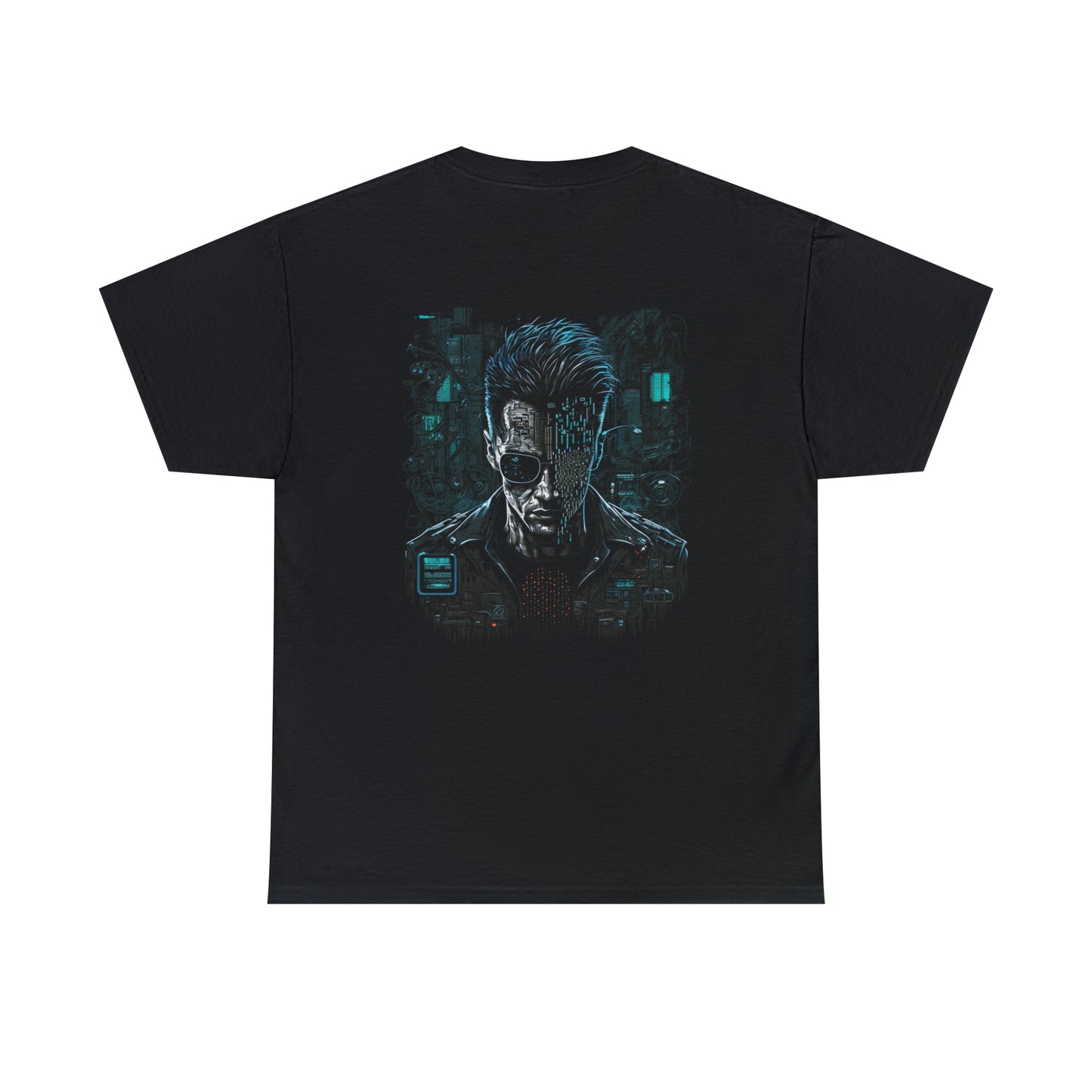 Netrunner Guy T-Shirt | T-Shirt für Gamer und Cyberpunk Fans