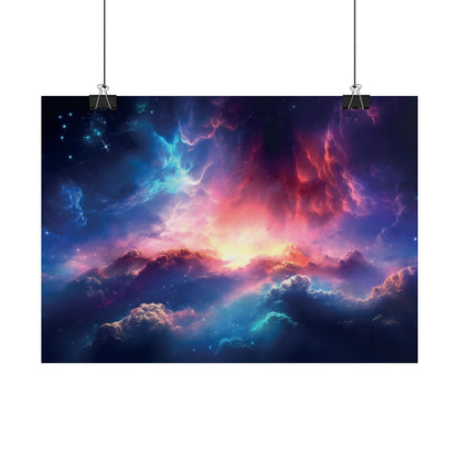 Mystischer Weltraum Poster | Poster für Sci-Fi Fans