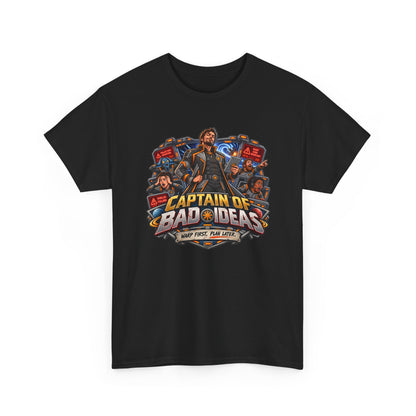 Captain of Bad Ideas T-Shirt | Geschenk für Chefs und Teamleiter