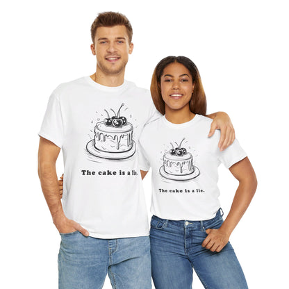 "The Cake is a Lie" T-Shirt | T-Shirt für Gamer