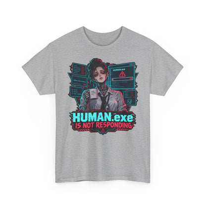 HUMAN.exe T-Shirt | Lustiges Geschenk für Büro und Kollegen