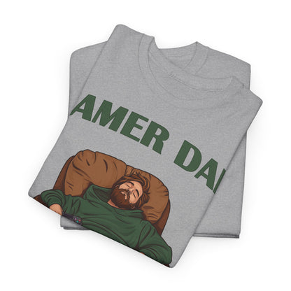 GAMER DAD T-Shirt Retro | Lustiges Geschenk für Zocker-Väter