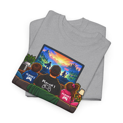 Gamer Dad Co-op Night T-Shirt | Geschenk für Papa von den Kindern