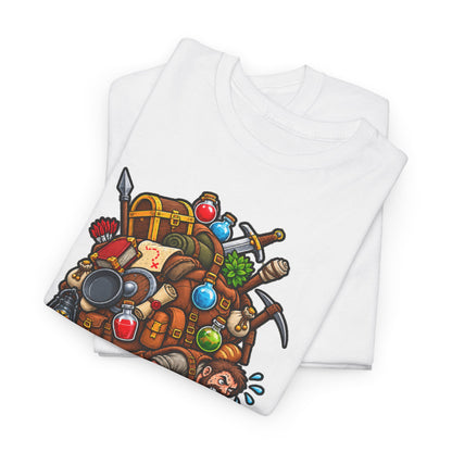 Overencumbered T-Shirt | Geschenk für Gamer und Wanderer