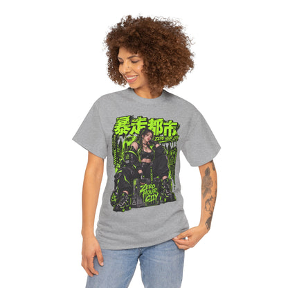 Zero Hour City T-Shirt | Streetwear-Geschenk für Techwear-Fans