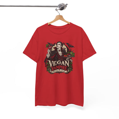 Vegan Vampire T-Shirt | Lustiges Veganer Shirt mit Vampir