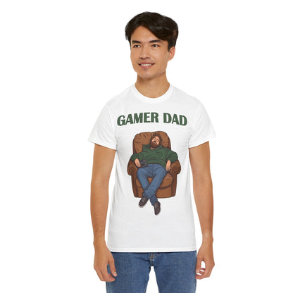 GAMER DAD T-Shirt Retro | Lustiges Geschenk für Zocker-Väter
