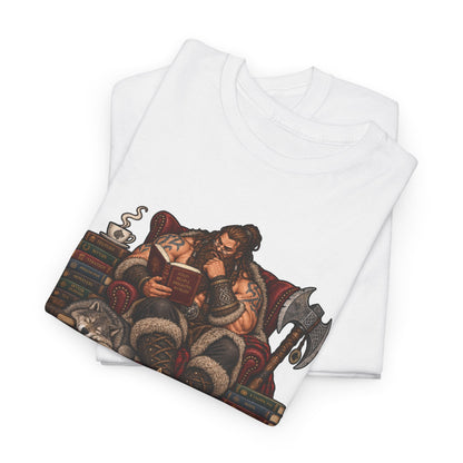 Barbarian Book Club T-Shirt | Lustiges Shirt für Leseratten