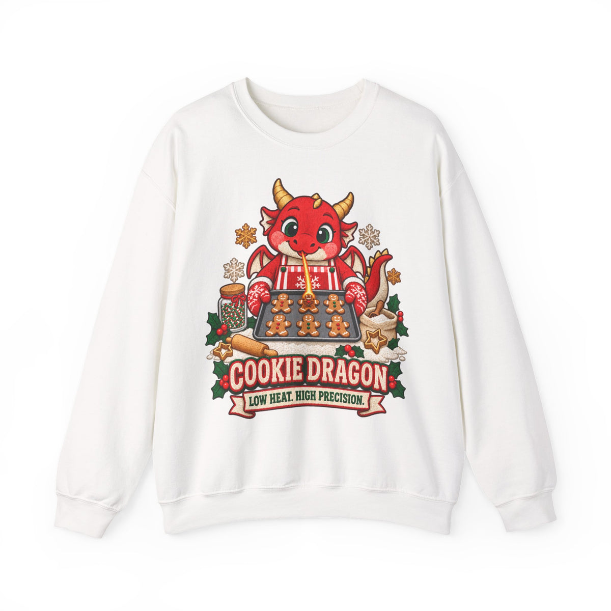 Cookie Dragon Weihnachtspullover | Geschenk für Hobbybäcker