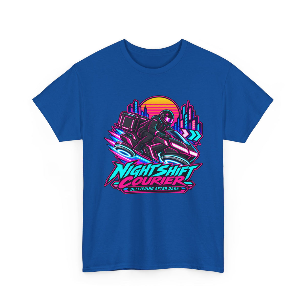 Nightshift Courier T-Shirt | Geschenk für Kuriere und Lieferfahrer