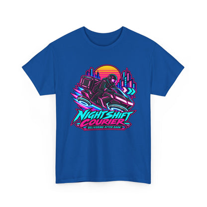 Nightshift Courier T-Shirt | Geschenk für Kuriere und Lieferfahrer