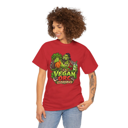 Vegan Orc T-Shirt | Geschenk für Veganer und Kraftsportler