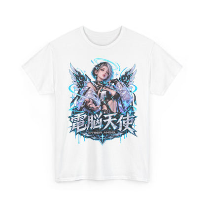 Cyber Angel T-Shirt | Anime-Geschenk für Cyberpunk-Fans