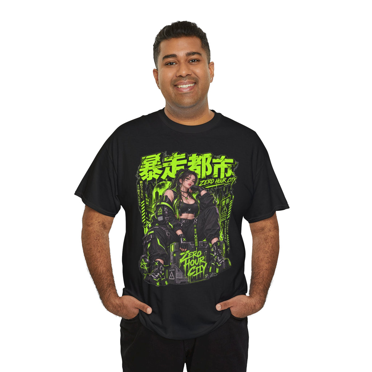 Zero Hour City T-Shirt | Streetwear-Geschenk für Techwear-Fans